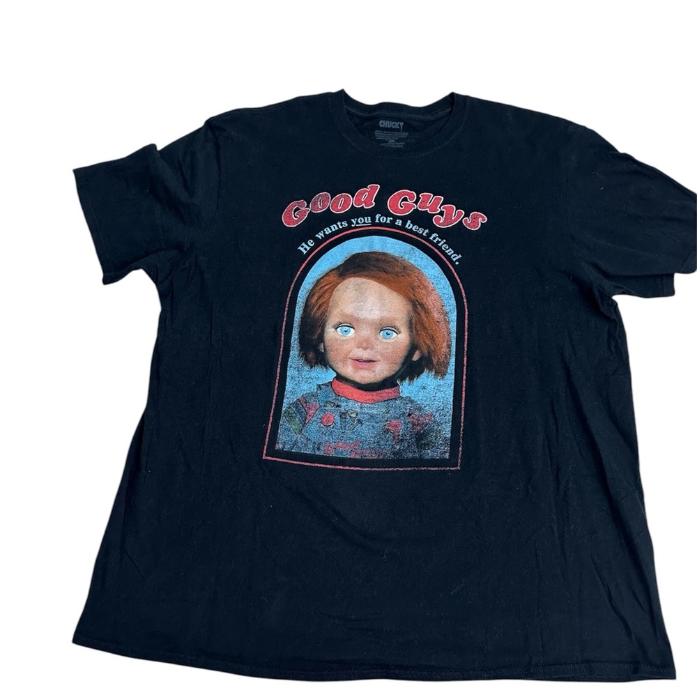 Chucky Good Guys Horror Movie‎ Graphic Tee Black XL